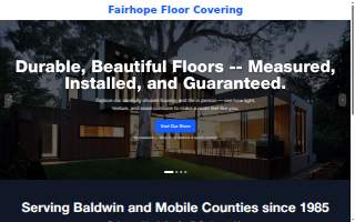 Fairhope Floor Covering & Interiors website