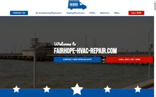Fairhope HVAC Repair website