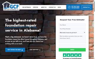 Gulf Coast Foundations of Fairhope website
