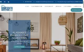 HomeSouth Inspections website