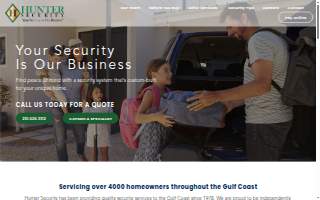 Hunter Security Inc. of Fairhope website
