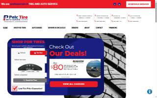 Pelc Tire & Service of Fairhope website