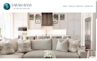 Sarah Bass Interior Design website