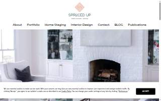 Spruced Up Staging + Design of Fairhope website