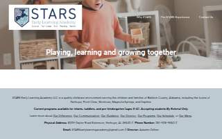StARS Early Learning Academy website
