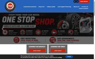 Sweat Tire & Automotive website