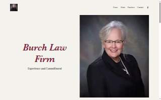Burch Law Firm LLC website