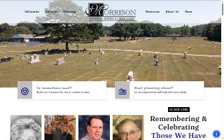 Morrison Funeral Homes website