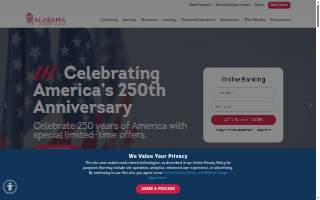Alabama Credit Union of Daphne website