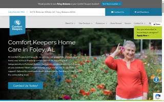 Comfort Keepers of Foley website