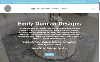Emily Duncan Designs website