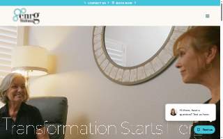 enrG Wellness website