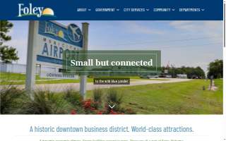 Foley Senior Center website