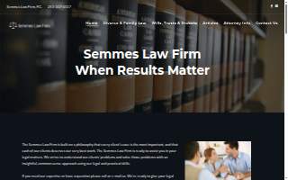 Semmes Law Firm, PC website
