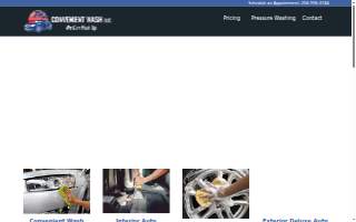 Convenient Wash, LLC website