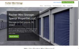 Fischer Mini Storage website