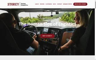Storey Trucking Co Inc website