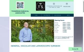 Thompson Surgical Associates Incorporated website