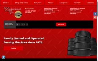 Westmoreland Tire Co Inc website