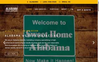 Alabama Website Marketing website