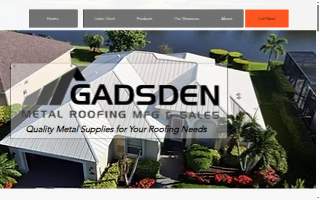 Gadsden Metal Roofing LLC website