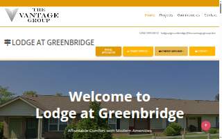 Lodge at Greenbridge website