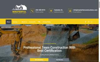 Masterful Constructions website