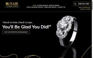 McNair Jewelers website