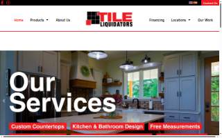 Tile Liquidators of Gadsden website