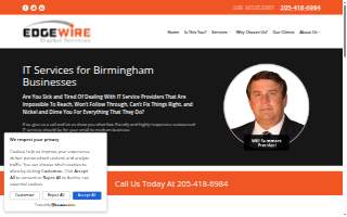 Edgewire Digital Services website