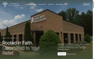 Gardendale Pain & Wellness website
