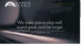 Robertson Piano website