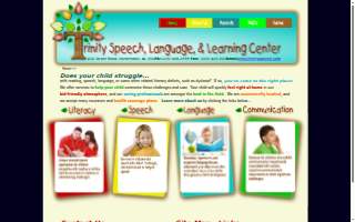 Trinity Speech Language & Learning Center of Gardendale website