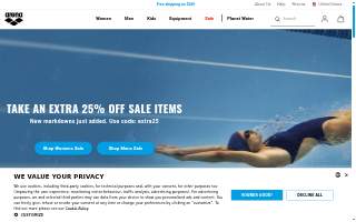 Arena The Next Level website