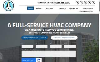 Coastal Alabama Cooling website