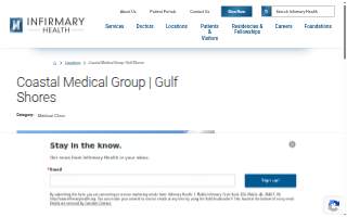 Coastal Medical Group | Gulf Shores website
