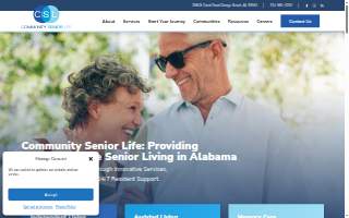 Community Senior Life website