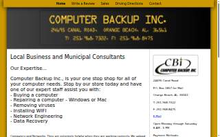 Computer Backup Inc website