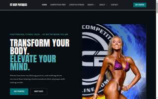 Fit Body Physiques website