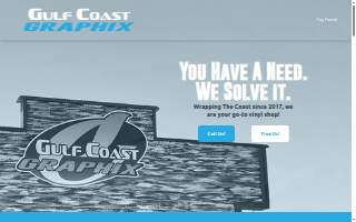 Gulf Coast Graphix of Gulf Shores website