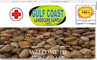 Gulf Coast Landscape Supply website