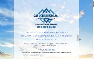 Gulf Shores Remodeling LLC website
