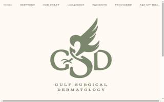 Gulf Surgical Dermatology - Fairhope of Gulf Shores website