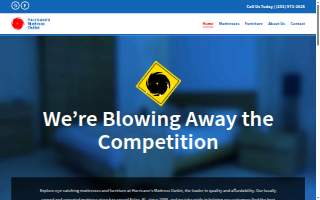 Hurricane's Mattress Outlet website