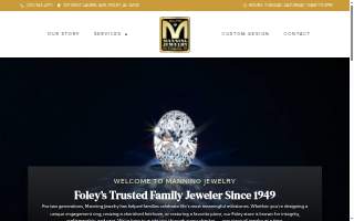 Manning Jewelry website
