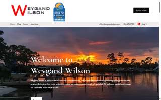 Weygand Wilson Land Surveyors website
