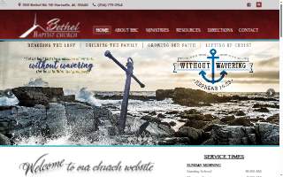 Bethel Baptist Church, School & Childcare website