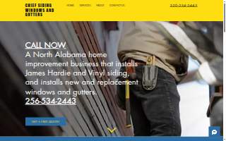 Chief Siding Windows Gutters website