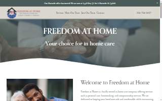 Freedom At Home, LLC website