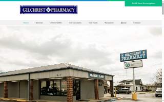 Gilchrist Pharmacy website